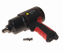 Пневмогайковерт ER-85275 1/2", 810Нм, 7500 об/мин, композитный корпус, штуцер 1/4" евро ЭВРИКА /1/10